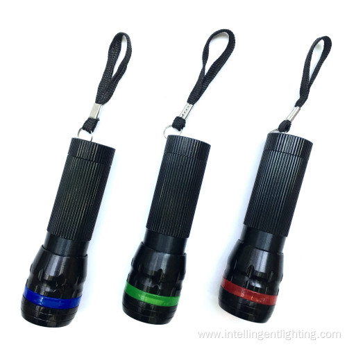 LED Telescopic Zoom Household Emergency Flashlights